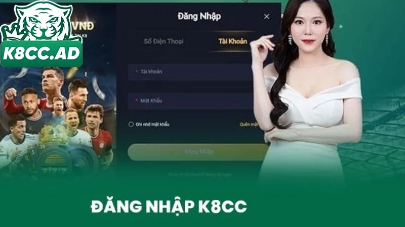Các bước hướng dẫn chi tiết cách đăng nhập K8cc nhanh chóng