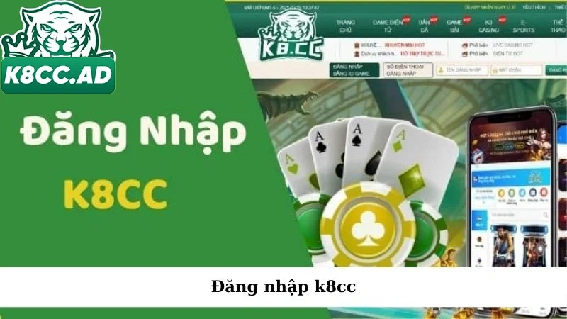đăng nhập K8cc